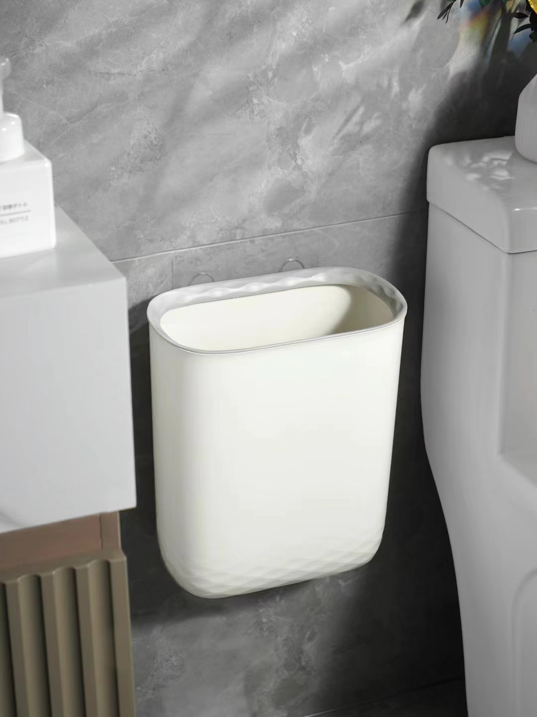 Wall-mounted trash cans